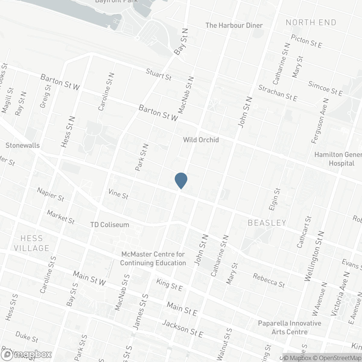 181 JAMES Street N Unit# 807, Hamilton, Ontario L8R 2K9